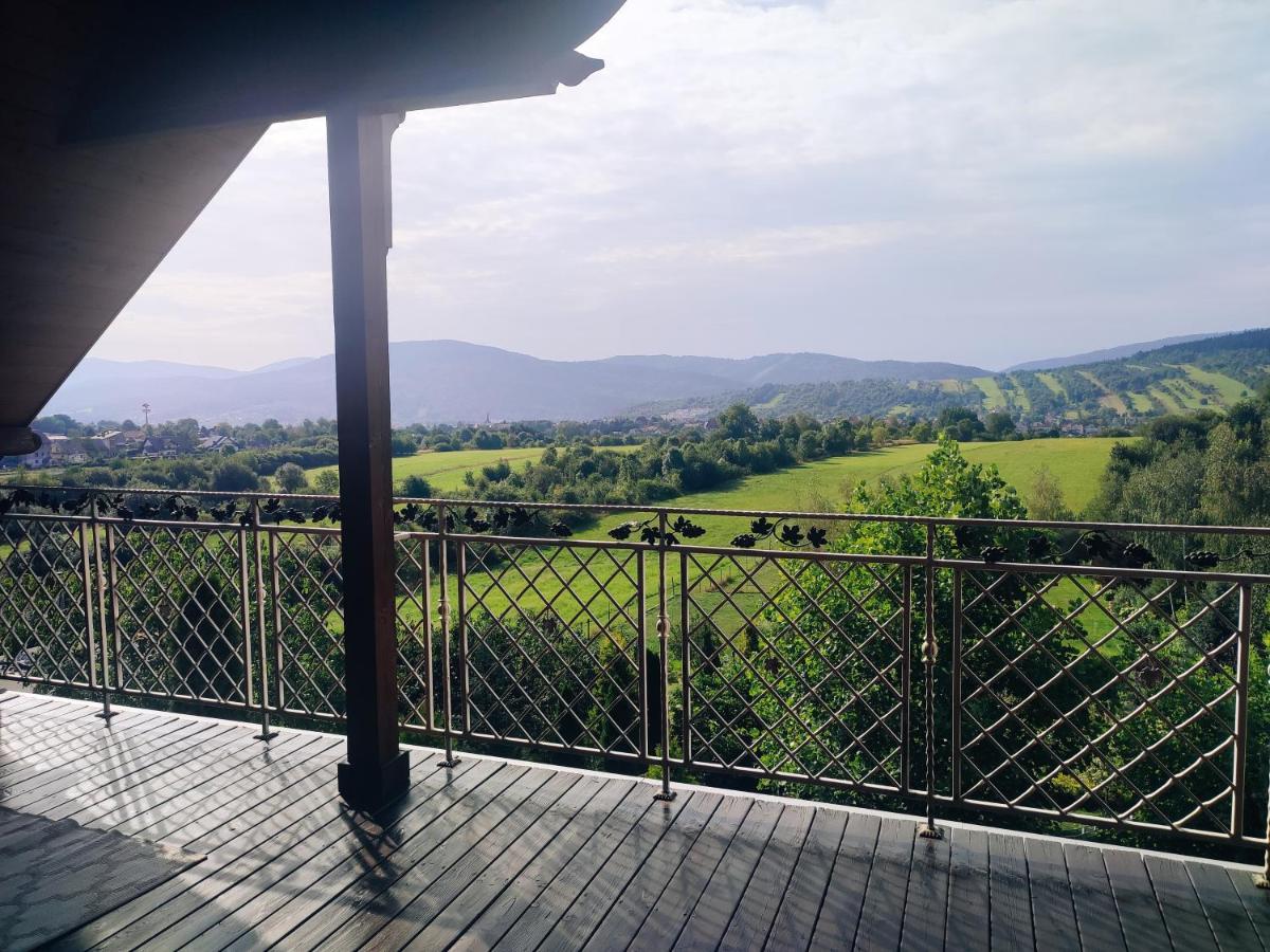 Hortensjowe Wzgorze Myślenice Esterno foto